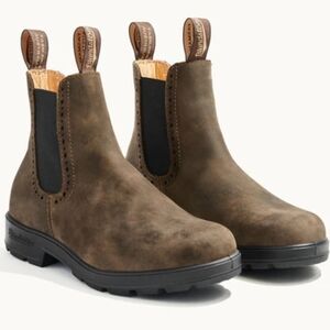 Blundstone Women's Rustic Brown Leather Boots #1351 Size 7.5